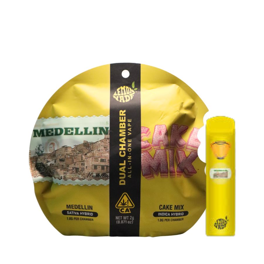 PLUMA WAX COOKIES LEMONADE DUAL CHAMBER MEDELLIN CAKE MIX