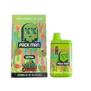 PLUMA DESECHABLE DE WAX – PACK MAN «Guava Crush» (SATIVA)