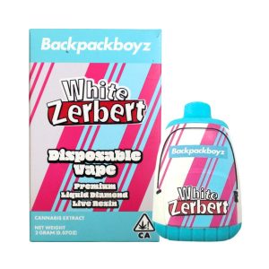 PLUMA DESECHABLE DE WAX – BACKPACKBOYZ «White Zerbert» 2ML (INDICA)