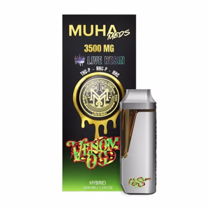 PLUMA WAX – MUHA MEDS "Venom OG" 3.5ML (HIBRIDA)