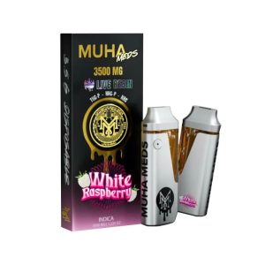 PLUMA DE WAX – MUHA MEDS "White Raspberry" 3.5ML (INDICA)
