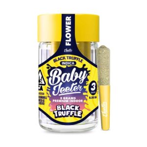 PORROS PRE-ROLADOS - BABY JEETER - "Black Truffle" 2.5 GR (5 piezas) ÍNDICA