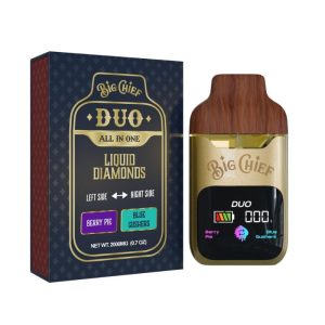 PLUMA DE WAX - BIG CHIEF DUO (2 sabores)- "Berry Pie & Blue Gushers" 2ML (INDICA)