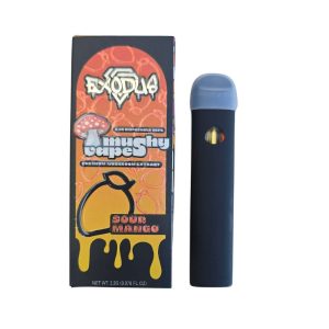 PLUMA DE WAX CON HONGOS - EXODUS "Sour Mango" 2.2ML (HÍBRIDA)