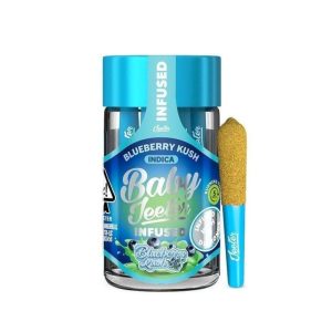 PORROS PRE-ROLADOS - BABY JEETER - "Blueberry Kush" 2.5 GR (5 piezas) INDICA