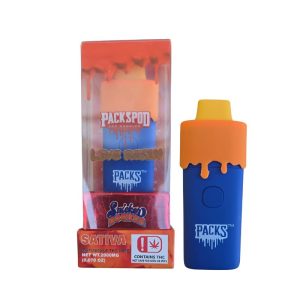 PLUMA DE WAX DESECHABLE - PACKSPOD "Snicker Bocker" 2 ML (SATIVA)