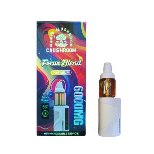 PLUMA DE WAX CON HONGOS - CALISHRROM "Focus Blend" 6ML (HÍBRIDA)