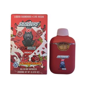 PLUMA DE WAX - SLUGGERS X GAS HOUSE (2 sabores) "Punch Boul Kush- Red Pomegranate" 2ML (INDICA)