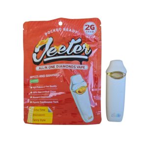 PLUMA DE WAX DESECHABLE - JEETER JUICE "Apple and Banana" 2ML (HIBRIDA)