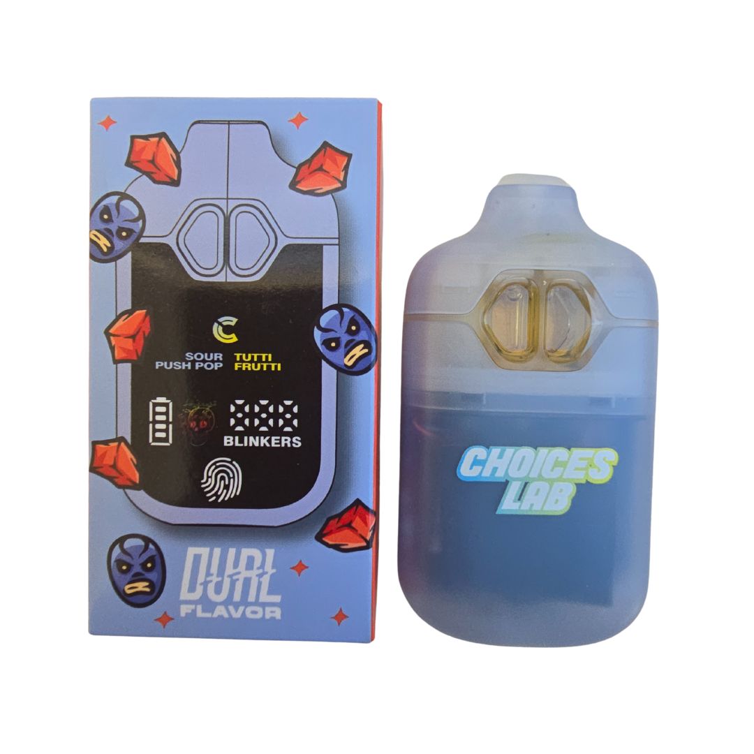 PLUMA WAX DUAL SOUR PUSH POP - TUTTI FRUTTI